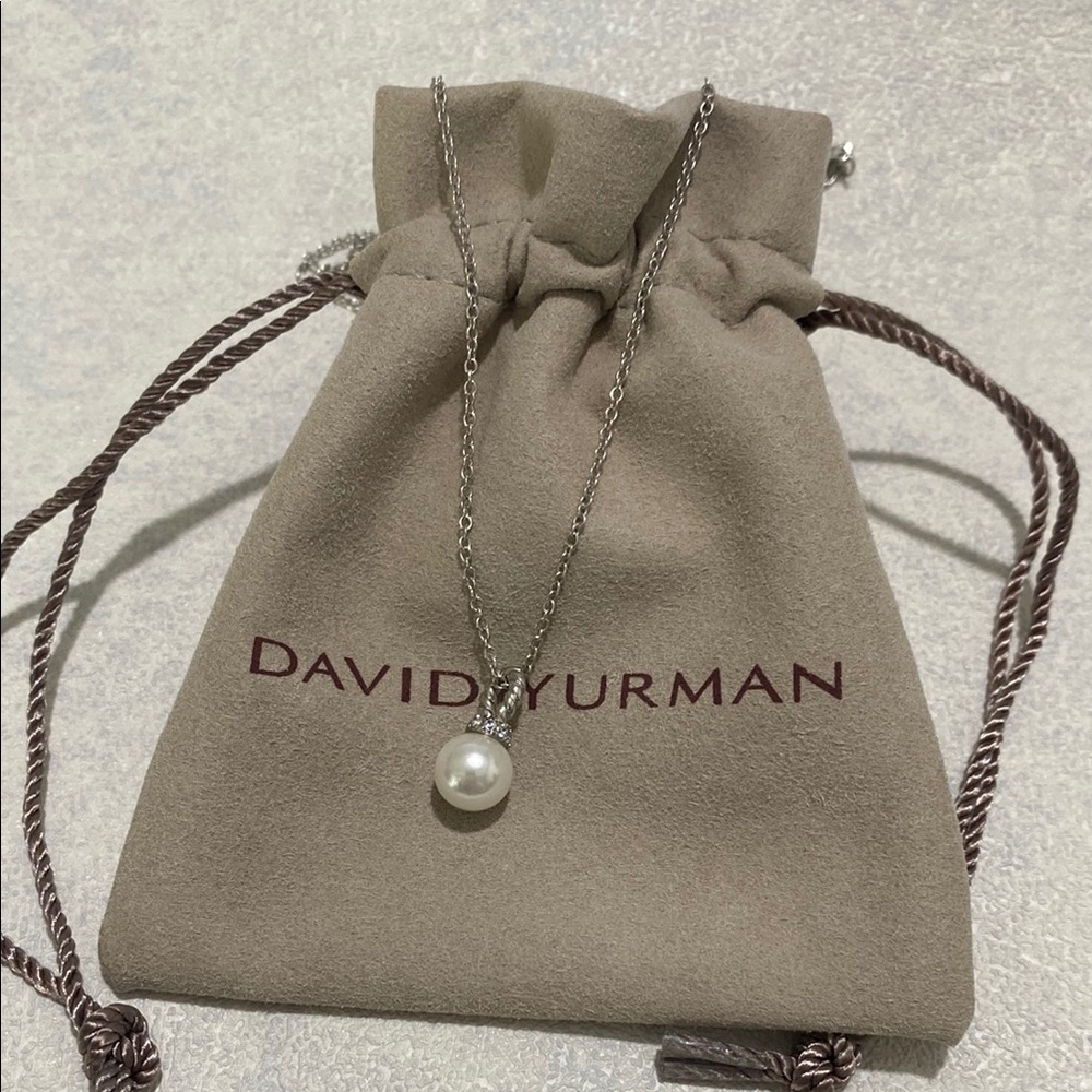 David Yurman Pearl Pendant Necklace